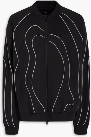 Y-3 Jersey zip-up sweatshirt - - L