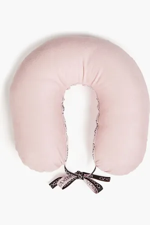 RED(V) Faux suede travel pillow - Pink - OneSize