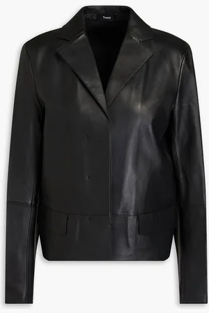 THEORY Leather jacket - - US 0