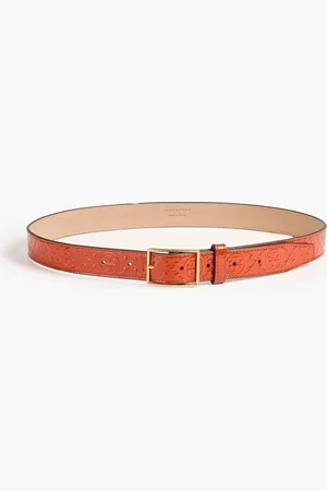 Tory Burch Patent-leather belt - Red - XL