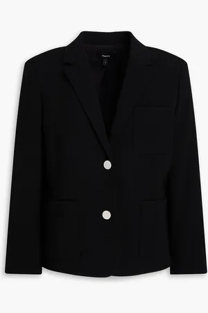 THEORY Crepe blazer - - US 14