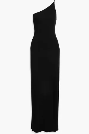 NILI LOTAN Elino one-shoulder stretch-jersey gown - - XS