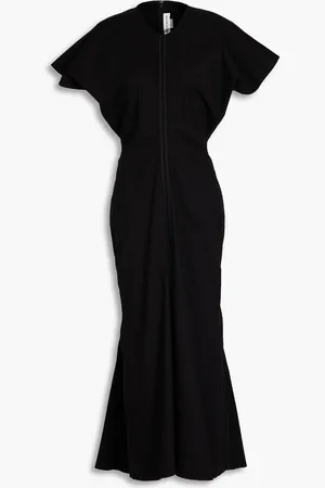 Victoria Beckham Cotton-blend maxi dress - - UK 6