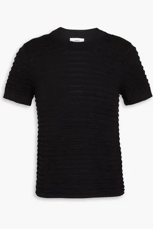 Frame Jacquard-knit silk-blend sweater - - XS