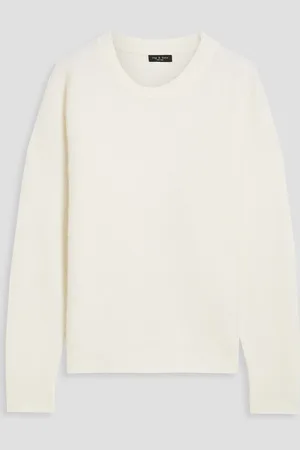 RAG&BONE Lani brushed knitted sweater - White - S