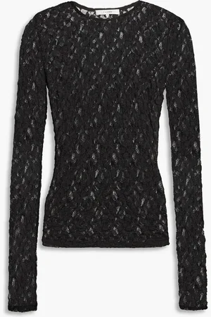 Frame Stretch-lace top - - L