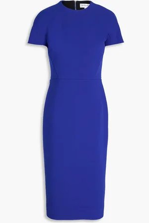 Victoria Beckham Crepe dress - Blue - UK 14