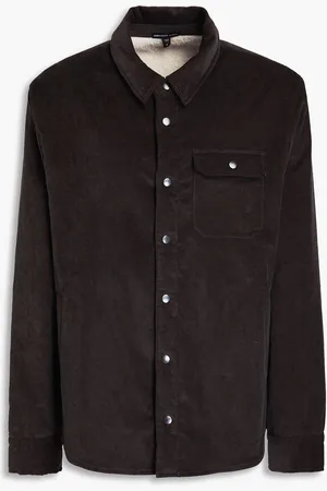 James Perse Cotton-blend corduroy jacket - Gray - 0