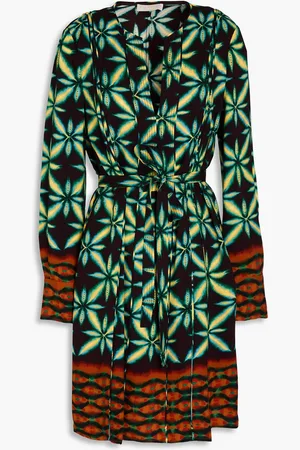 ULLA JOHNSON Daisy printed crepe mini dress - - US 2