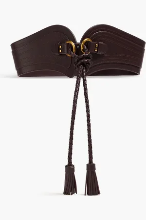 ZIMMERMANN Tasseled leather belt - - M/L