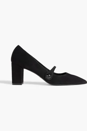 Stuart Weitzman SW 75 suede Mary Jane pumps - - EU 37.5
