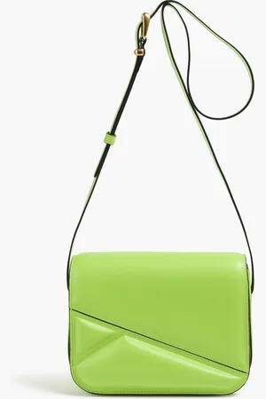 Wandler Oscar Trunk medium leather cross-body bag - Green - OneSize