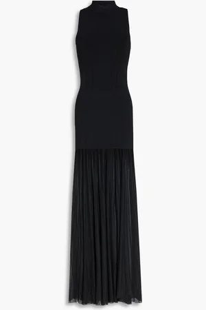 Nicholas Pointelle-knit maxi dress - - XL