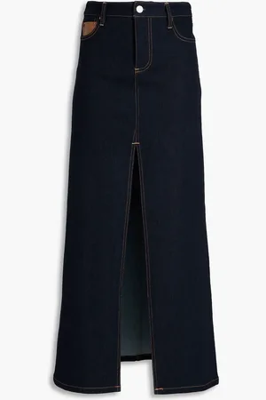 ALICE+OLIVIA Alice Olivia - Denim maxi skirt - Blue - 26