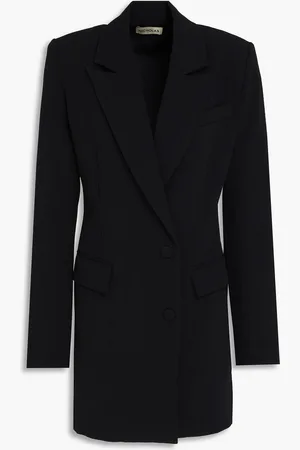 Nicholas Double-breasted crepe blazer - - US 2