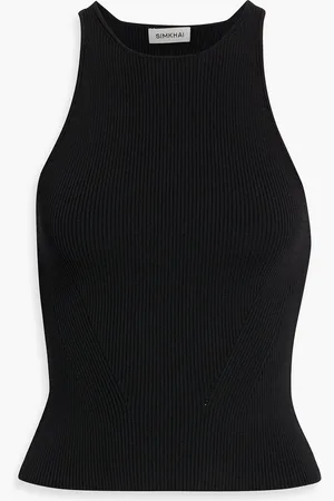 Simkhai Reza ribbed-knit tank - - L