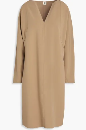 By Malene Birger Elvina crepe dress - Neutral - DE 32