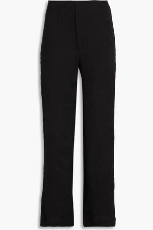 By Malene Birger Marchei plissé crepe wide-leg pants - - DE 36
