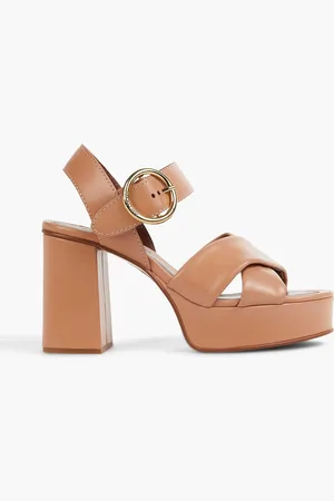 See by Chloé Lyna leather platform sandals - - EU 41