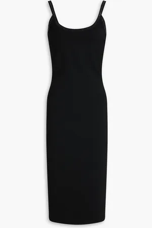 Alexander Wang Crystal-embellished jersey slip dress - - XS