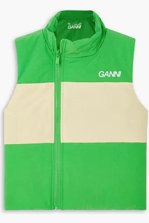 Ganni Two-tone -ripstop vest - - DE 32