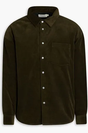 Frame Corduroy overshirt - Green - XL