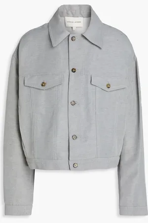 Loulou Studio Kerria dupioni jacket - Gray - XL