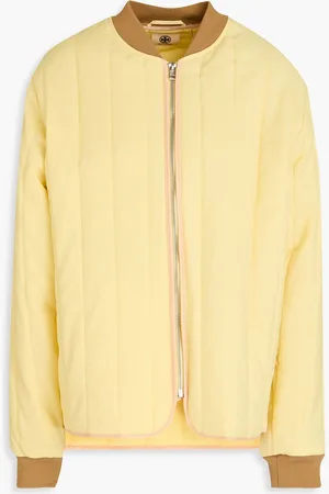 Tory Burch Quilted shell jacket - Yellow - XS