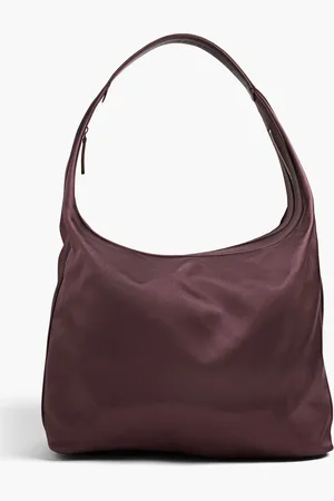 Loulou Studio Alegrina satin shoulder bag - Burgundy - OneSize