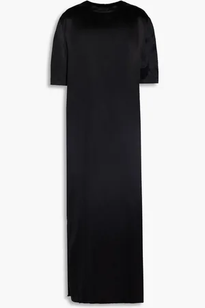 Loulou Studio Tuga silk-blend satin midi dress - - M