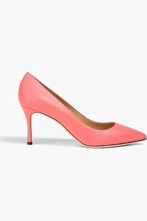 Sergio Rossi Leather pumps - Orange - EU 36