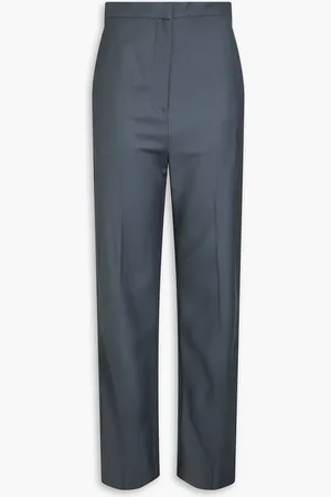 Loulou Studio Maia wool-twill tapered pants - Blue - M