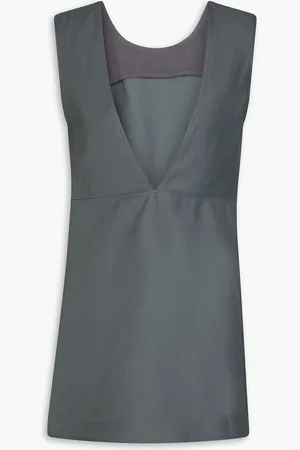 Loulou Studio Hoya crepe mini dress - Gray - L