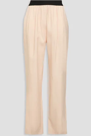 Loulou Studio Takaroa twill straight-leg pants - Orange - XS