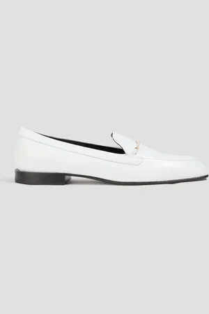 Victoria Beckham Embellished leather loafers - - EU 40