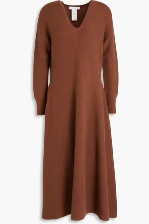 Fabiana Filippi Wool, silk and cashmere-blend midi dress - - IT 40