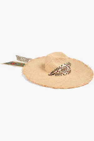 Tory Burch Straw sun hat - Neutral - ONESIZE