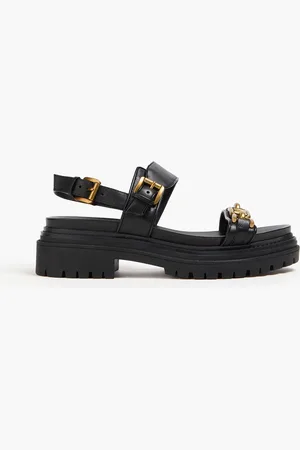 Michael Kors Kailey embellished leather slingback sandals - - US 6