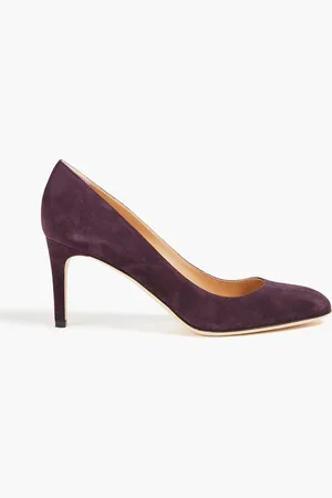 Sergio Rossi Royal Mora suede pumps - Purple - EU 36
