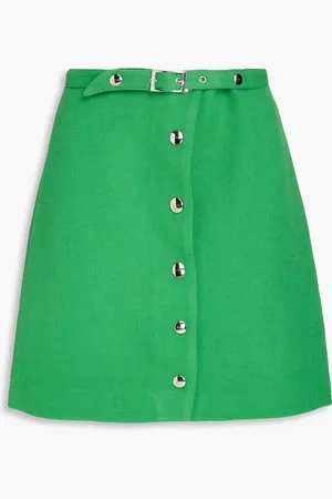 Etro Wool-twill mini skirt - - IT 46
