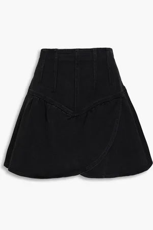 Isabel Marant Dimenia denim mini skirt - - FR 42
