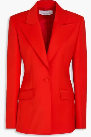 GABRIELA HEARST Leiva wool blazer - Orange - IT 36