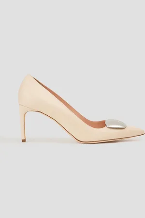 Rupert Sanderson New Nada embellished leather pumps - White - EU 39
