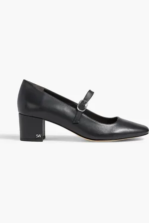 Stuart Weitzman Louise leather Mary Jane pumps - - EU 39