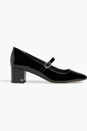 Stuart Weitzman Louise patent-leather Mary Jane pumps - - EU 40