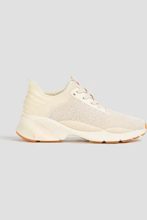 Tory Burch Good Luck knitted sneakers - White - US 7.5