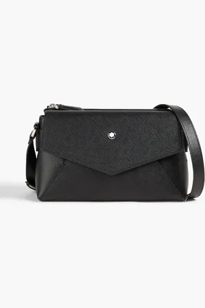 Montblanc Sartorial textured-leather shoulder bag - - OneSize