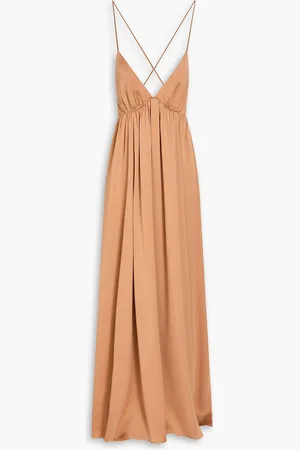 ZIMMERMANN Washed-silk maxi dress - Neutral - 2