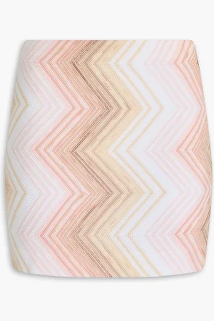 Missoni Crochet-knit cotton-blend mini skirt - - IT 46