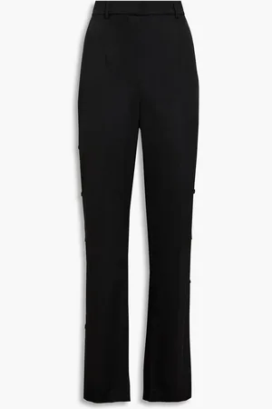 Nanushka Crepe straight-leg pants - - M